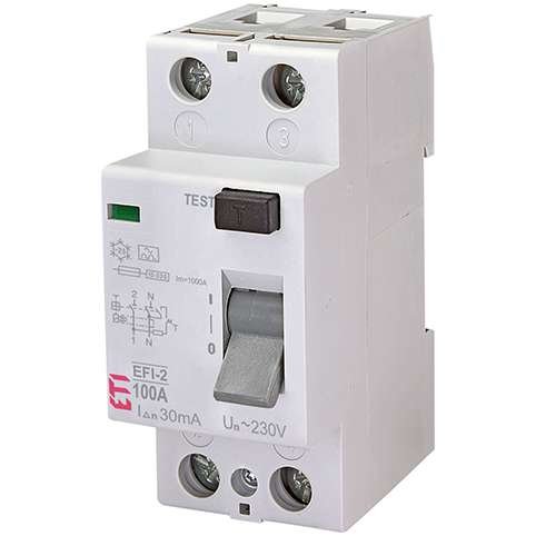 Diferențial RCCB EFI-P2 A 100/0.03