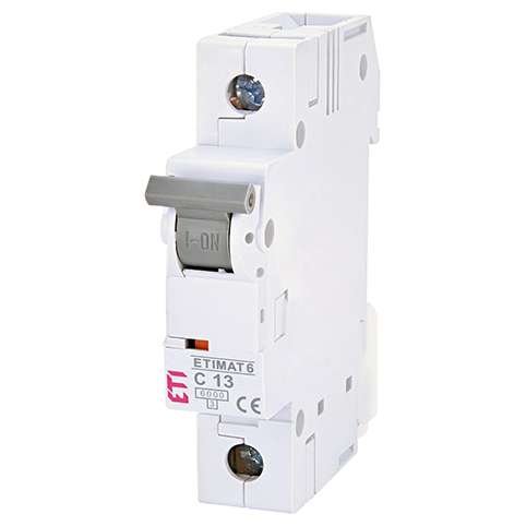 Siguranta automata MCB ETI ETIMAT6 1P C13 6kA