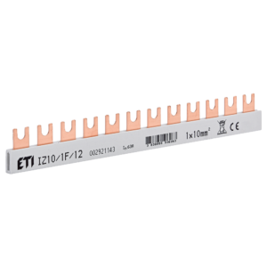 Busbar ETI IZ10/1F/12