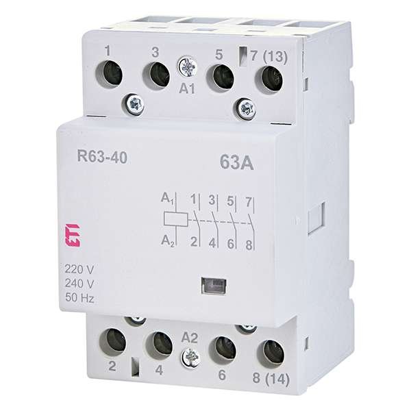 Contactor trifazic ETI R63-40 230V