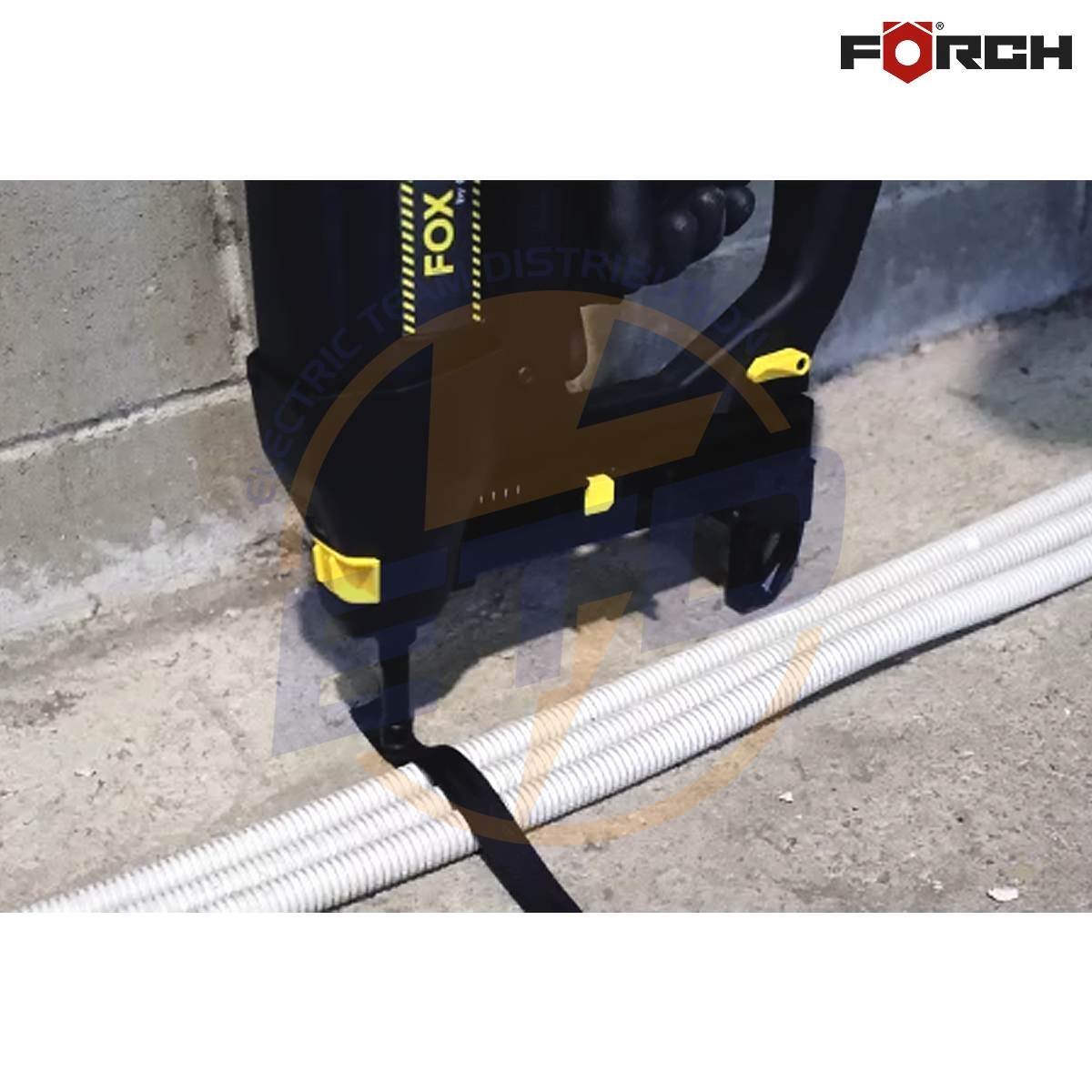 Banda textila fixare in cuie cabluri 15mm x 15m