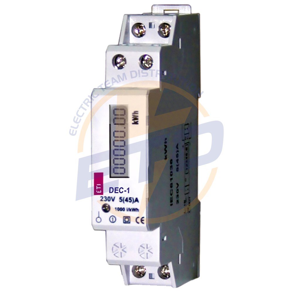 Contor electric monofazat ETI DEC-1
