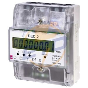 Contor electric trifazat ETI DEC-2
