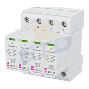 Descarcator pentru supratensiuni ETITEC M T12 300 / 12,5 4 poli
