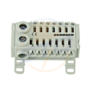 Clema cu conexiune rapida, alb, 2 x 25mm², 14 x 6 mm²
