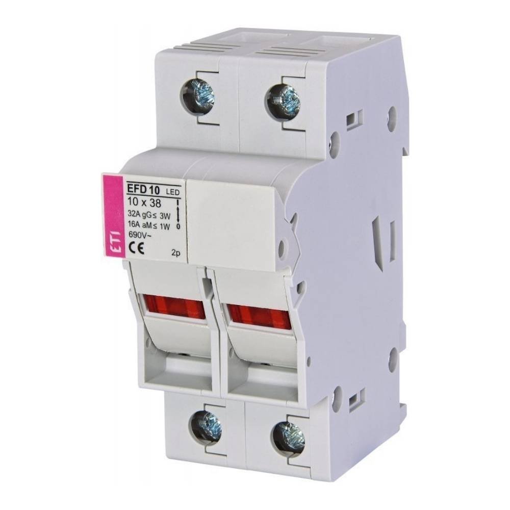 Separator pentru sigurante fuzibile ETI EFD 10 2p LED Separator pentru sigurante fuzibile ETI EFD 10 2p LED