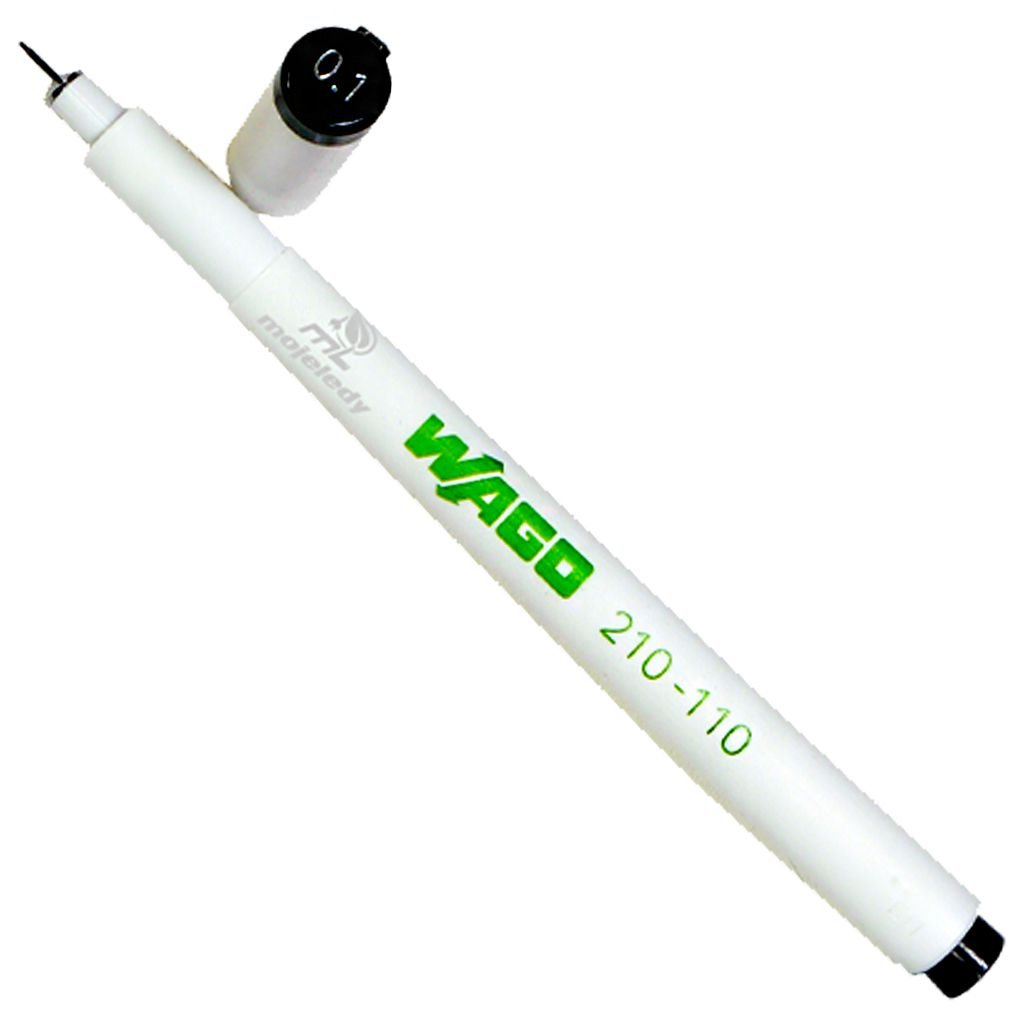Stilou cu varf din fibre, marker permanent