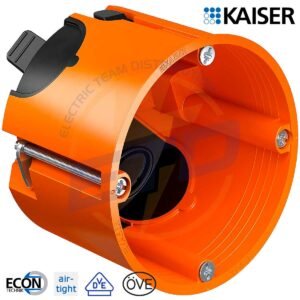 Doza rigips Adanca cu Membrana etansa, Kaiser O-range ECON 9264-22, Ø68mm A62mm