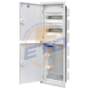 Tablou multimedia incastrat combinat ETI ERP 12-5-2V MEDIA