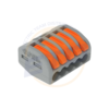 WAGO pentru toate tipurile de conductori; max. 4 mmp; 5 conductori 222-415 - Thumbnail Image 1