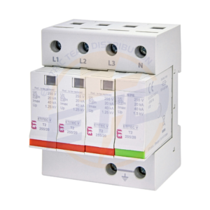 Descarcator pentru supratensiuni ETITEC V T2 255/20 3+1