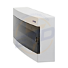 Cutie distributie aparenta, 24 UH, 1 rând, ușă transparentă, IP40 (5)