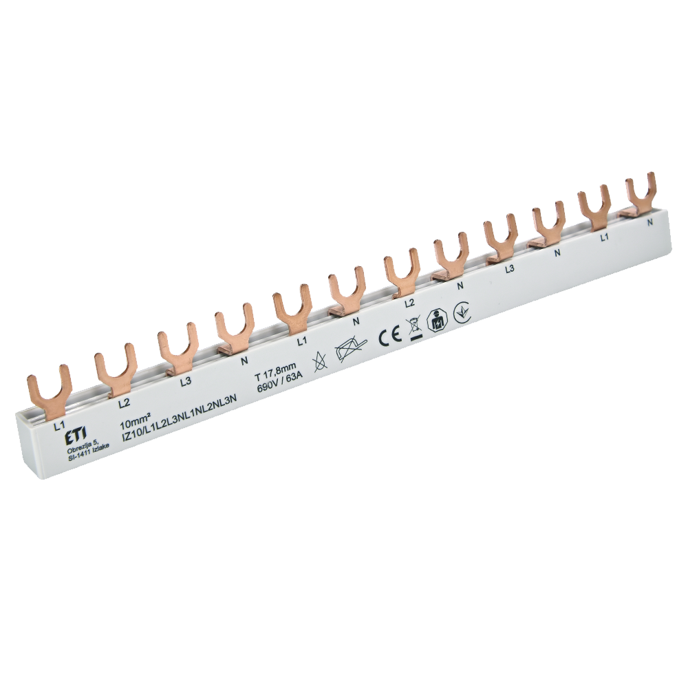 Busbar IZ10/L1L2L3NL1NL2NL3N