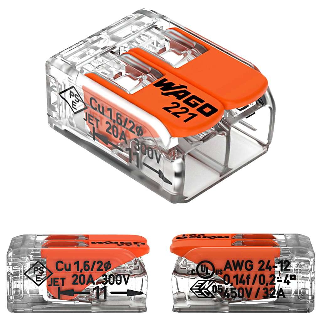 Clema WAGO 221-412