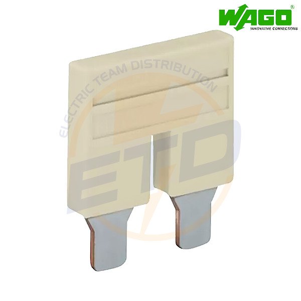 Jumper cu 2 pini 1-2 WAGO 2010-402 Gri