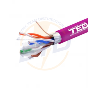 Cablu ftp cat 6 e CU 0.56 23AWG LSZH FLUKE PASS, rola 305m, mov