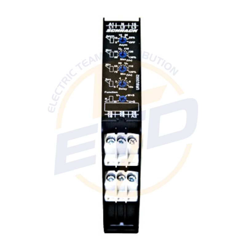 Releu supraveghere tensiune trifazat Ualim=24-240VAC_VDC, 2CC, 5A (2)