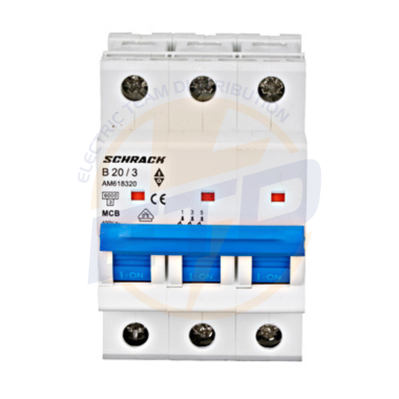 Siguranta automata AMPARO 3P, B20 A, 6kA (2)