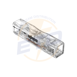 Conector WAGO pentru conductor masiv, monofilari; max. 4 mmp; 2 conductori: 2773-2401