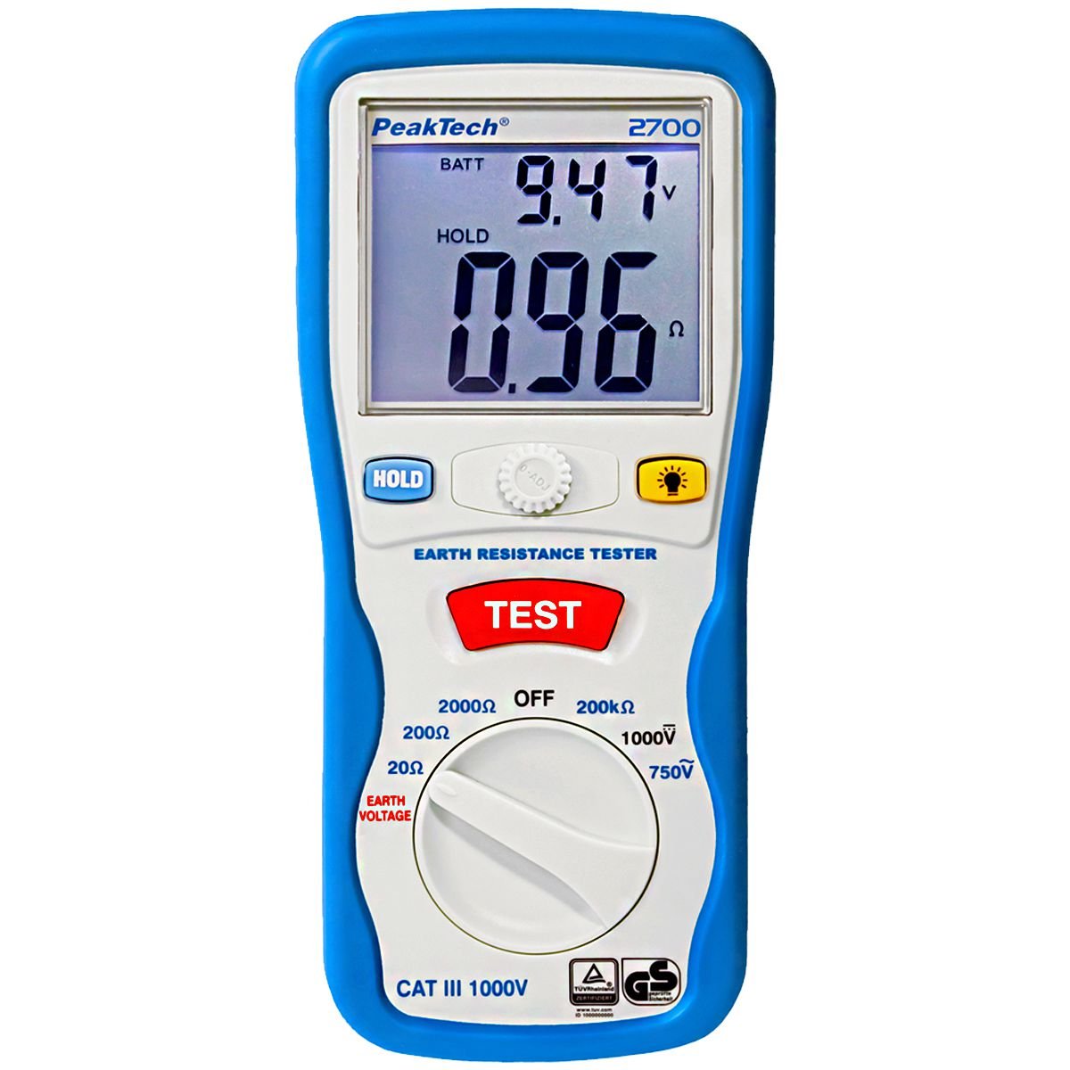 Aparat masurarea prizei de pamant PeakTech P2700