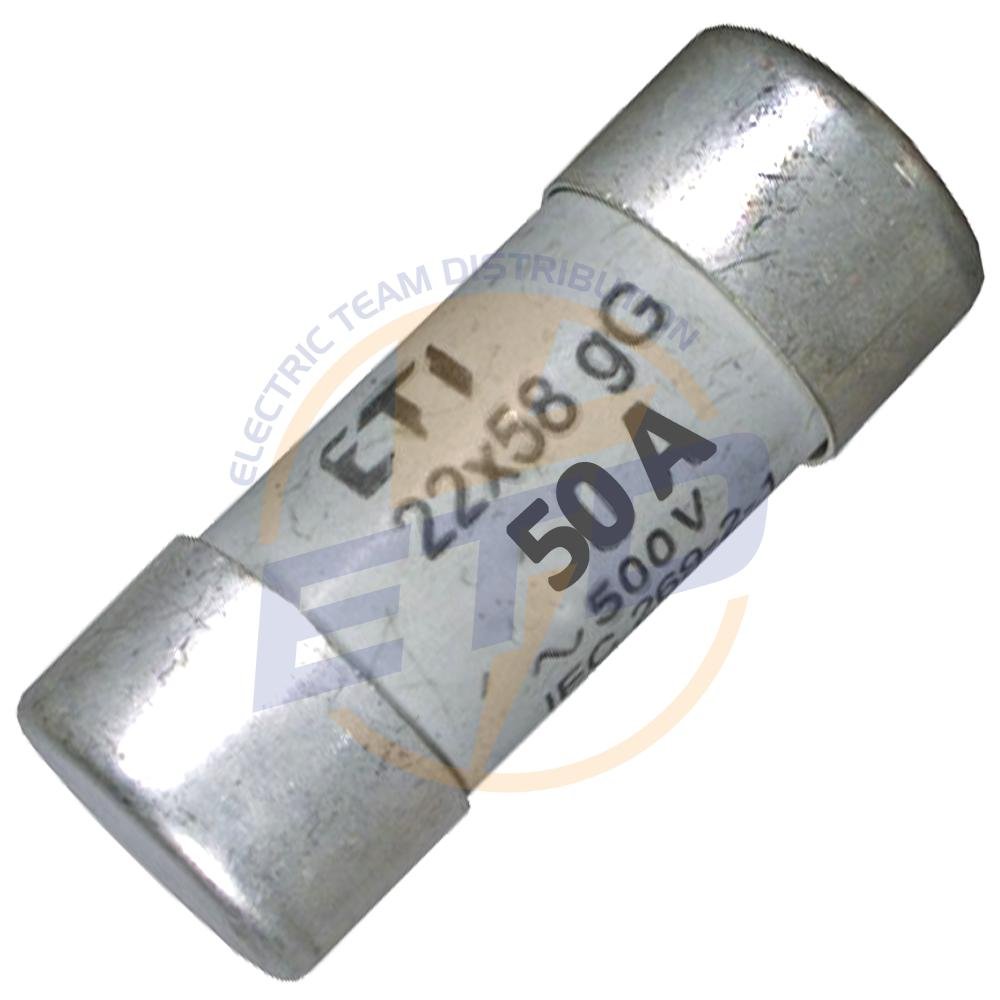 Siguranta fuzibila 50A 500V CH22x58 gG ETI