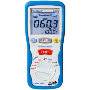 Tester rezistenta izolatie PeakTech P2695