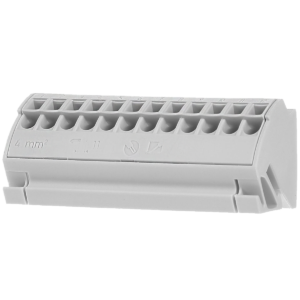 Bloc terminal 4mmp WAGO 812-101 gri deschis