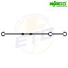 Clema sir de trecere cu 3 conductori 2,5 mmp, levier si push-in WAGO 2102-1304 Albastra 3 Clema sir de trecere cu 3 conductori 2,5 mmp, levier si push-in WAGO 2102-1304 Albastra 3