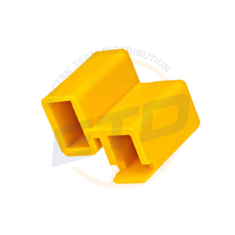 Capac de protecție galben pentru busbar (2)