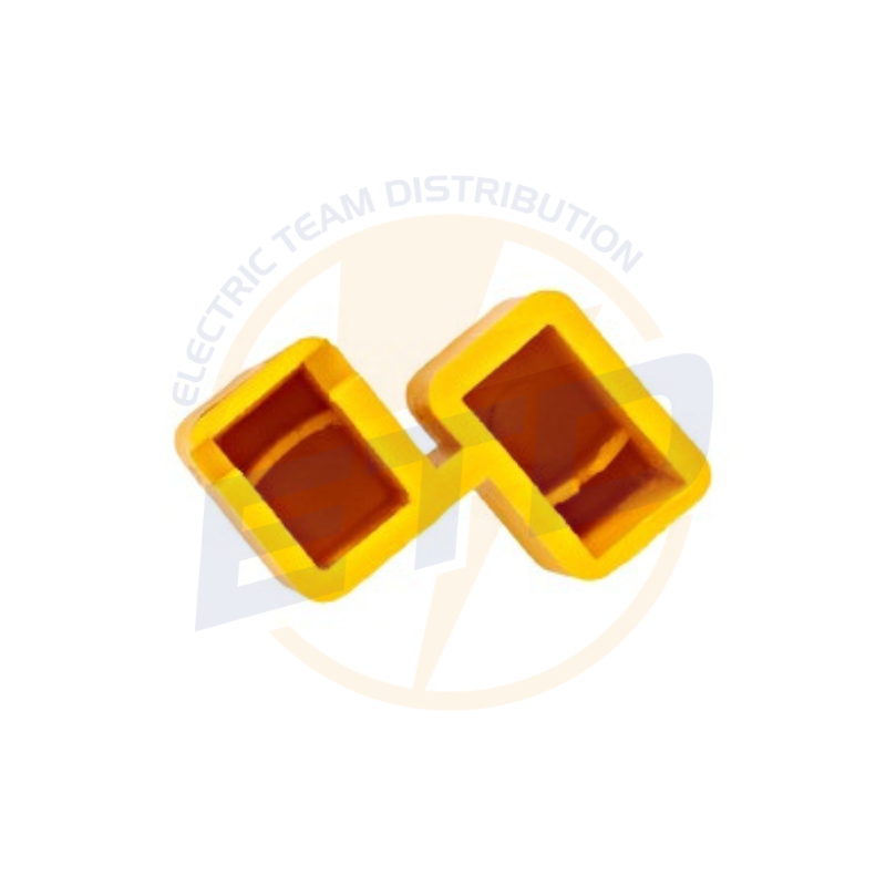 Capac de protecție galben pentru busbar (5)