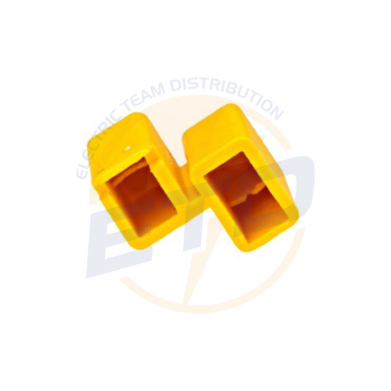 Capac de protecție galben pentru busbar (7)