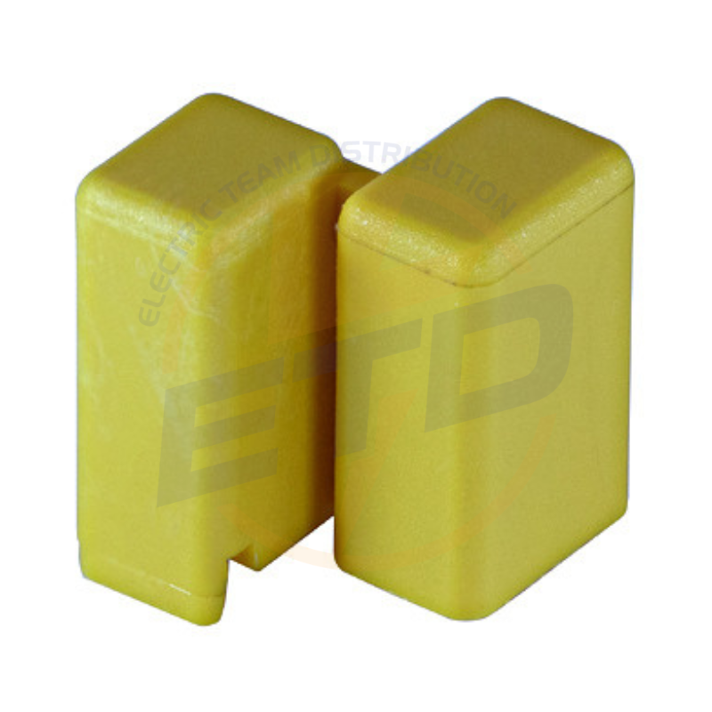 Capac de protecție galben pentru busbar