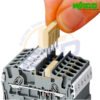 Jumper cu 4 pini 1-2-3-4 WAGO 2002-404