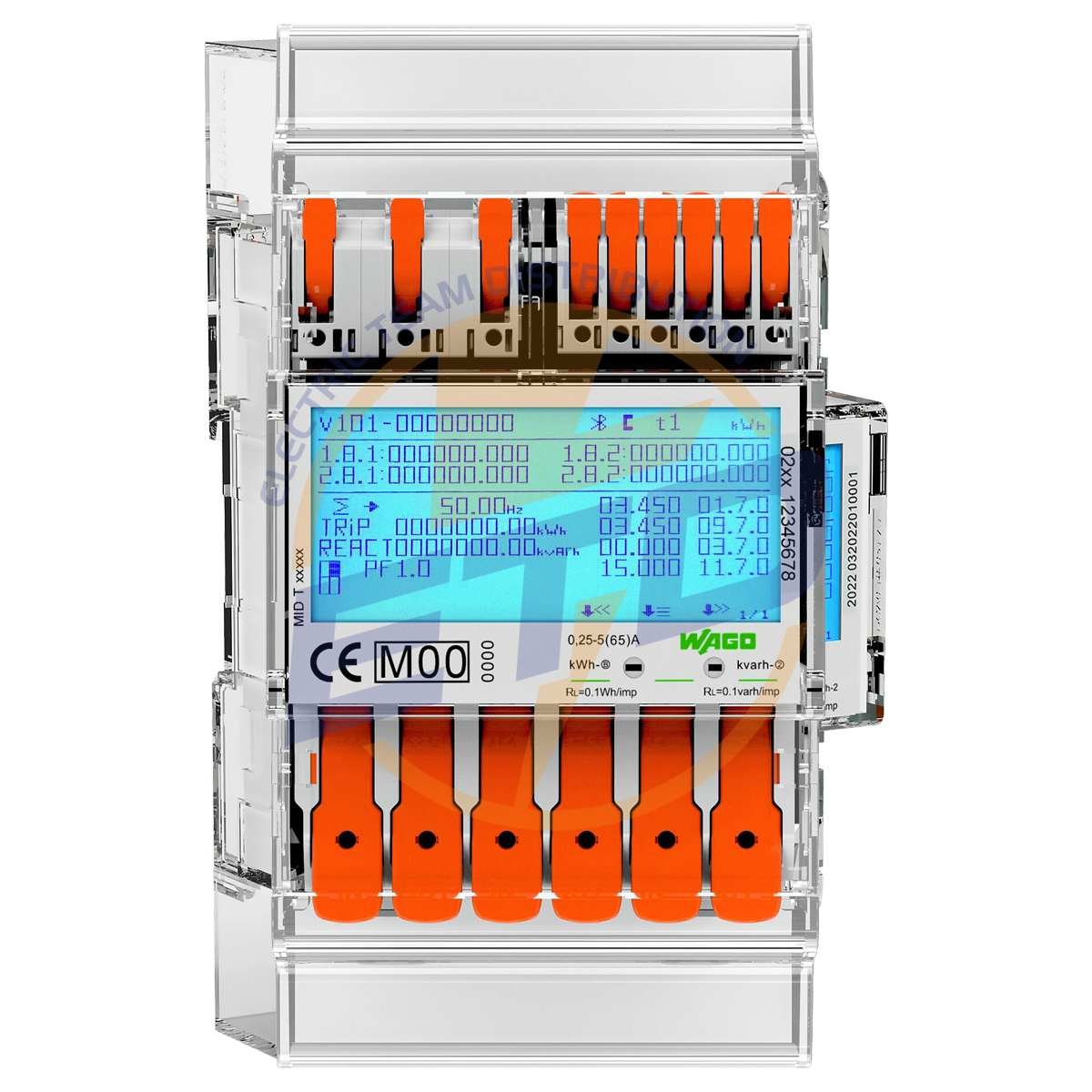 Contor trifazic 65A WAGO 879-3000 cu BlueTooth si ModBus 2