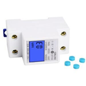 Contor monofazat de energie electrica Sinotimer 230V AC 50Hz 5(32)A ecran digital LED iluminat DDS528L