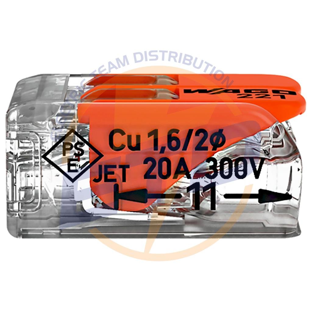 Conector WAGO 221-412 2 poli