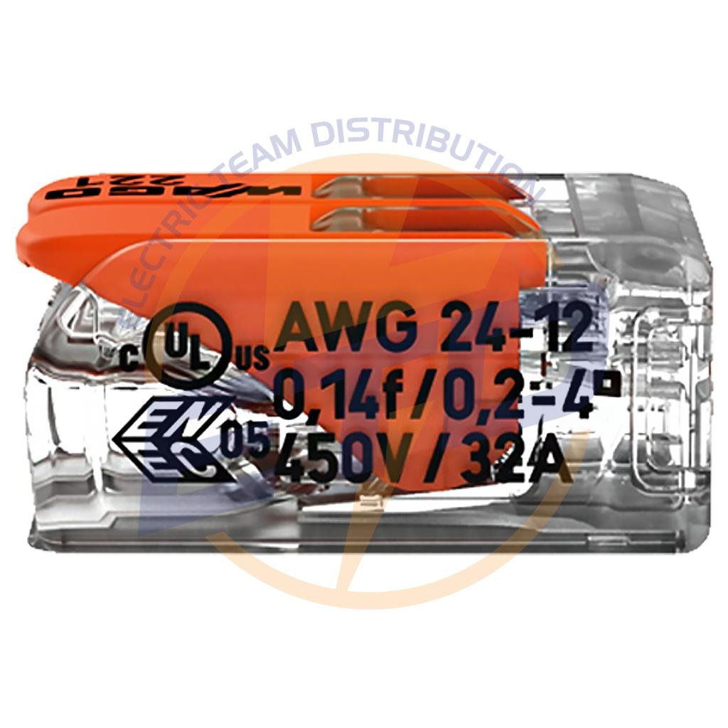 Conector WAGO 221-412 2 poli