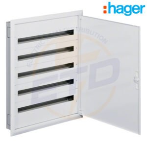 Tablou electric metalic incastrat 180 module HAGER 5x36 usa metalica