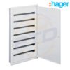 Tablou electric metalic incastrat 252 module HAGER 7x36 usa metalica