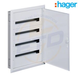 Tablou electric metalic incastrat 96 module HAGER 4x24 usa metalica