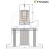 Clema distributie 3P+N+PE 2,5-35 mmp Al-Cu Tracon FLEAL-35 Clema distributie 3P+N+PE 2,5-35 mmp Al-Cu Tracon FLEAL-35