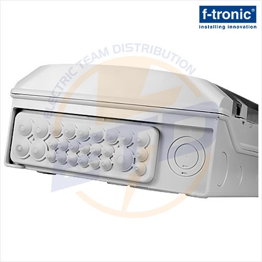 Tablou electric exterior izolat IP65, 48 module, F-TRONIC - Acces etans cabluri