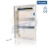 Tablou electric incastrat 24 module F-Tronic Jumbo 24+4 - interior