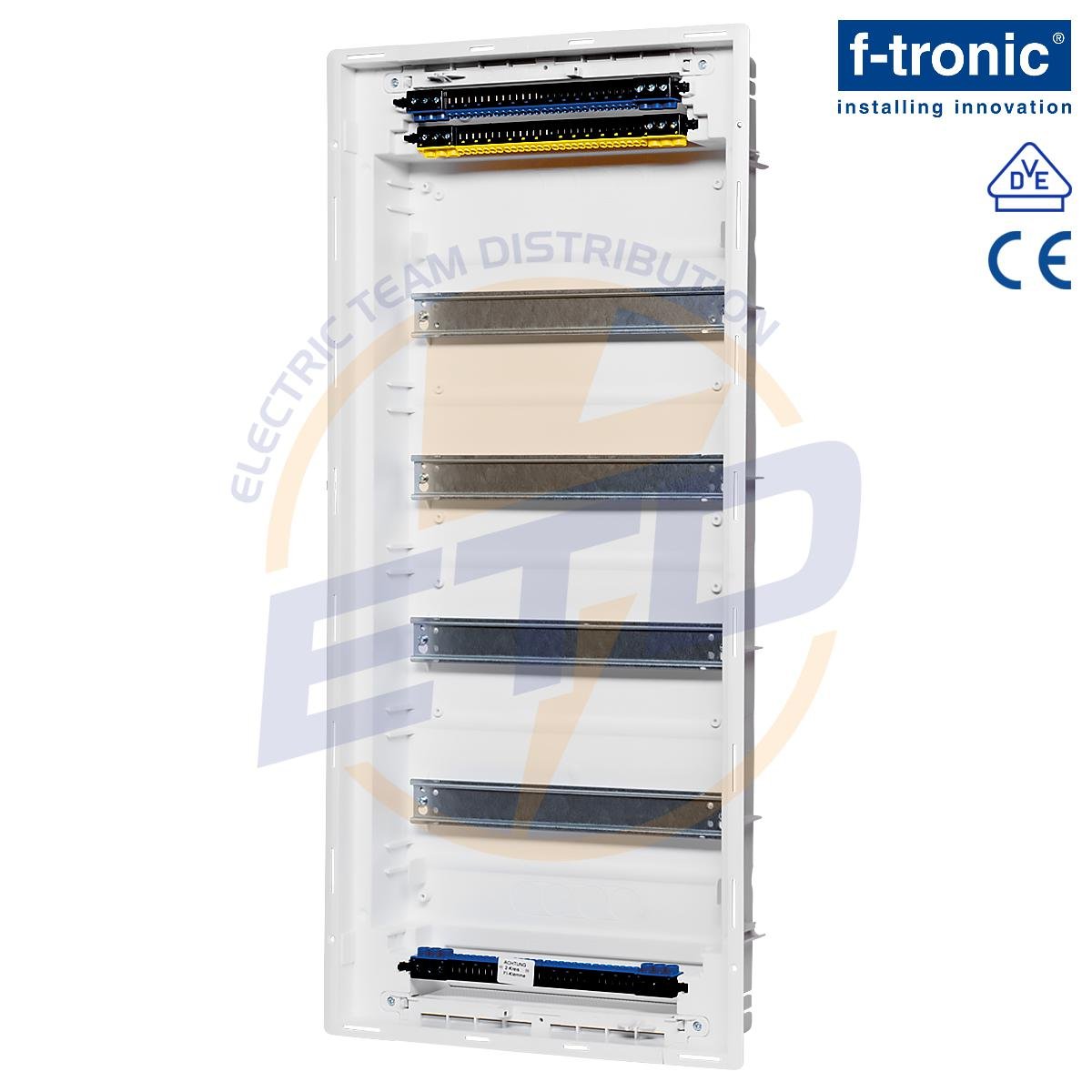 Tablou electric incastrat 48 module F-Tronic Jumbo 48+8 - interior Tablou electric incastrat 48 module F-Tronic Jumbo 48+8 - interior