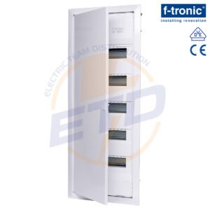 Tablou electric incastrat 60 module F-Tronic Jumbo 60+10 bara PE-N cu suruburi