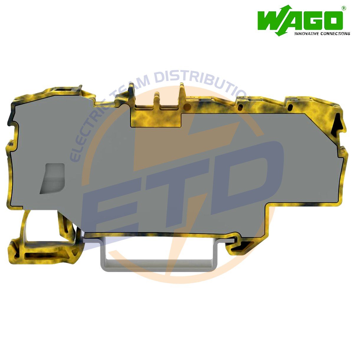 Clema sir derivatie 1x6 mmp, 6x1,5 mmp WAGO 2006-8031-000-053 Gri Galben