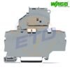 Clema sir port fuzibil cu 2 conductori 2,5 mmp si slot jumper WAGO 2202-1911