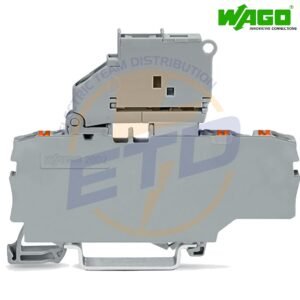 Clema sir port fuzibil cu 3 conductori 2,5 mmp WAGO 2202-1711