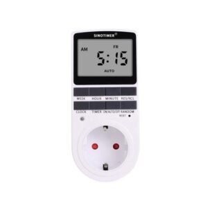 Priza programabila digitala 16A 1 minut 7 zile SINOTIMER TM515