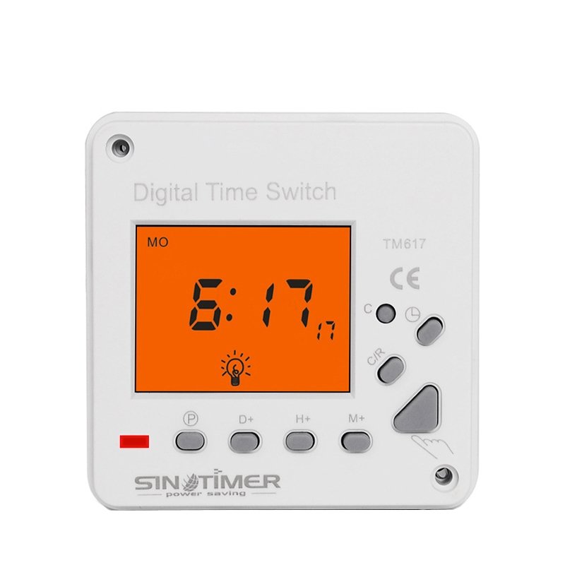 Releu temporizat programabil monofazic 16A SINOTIMER TM617